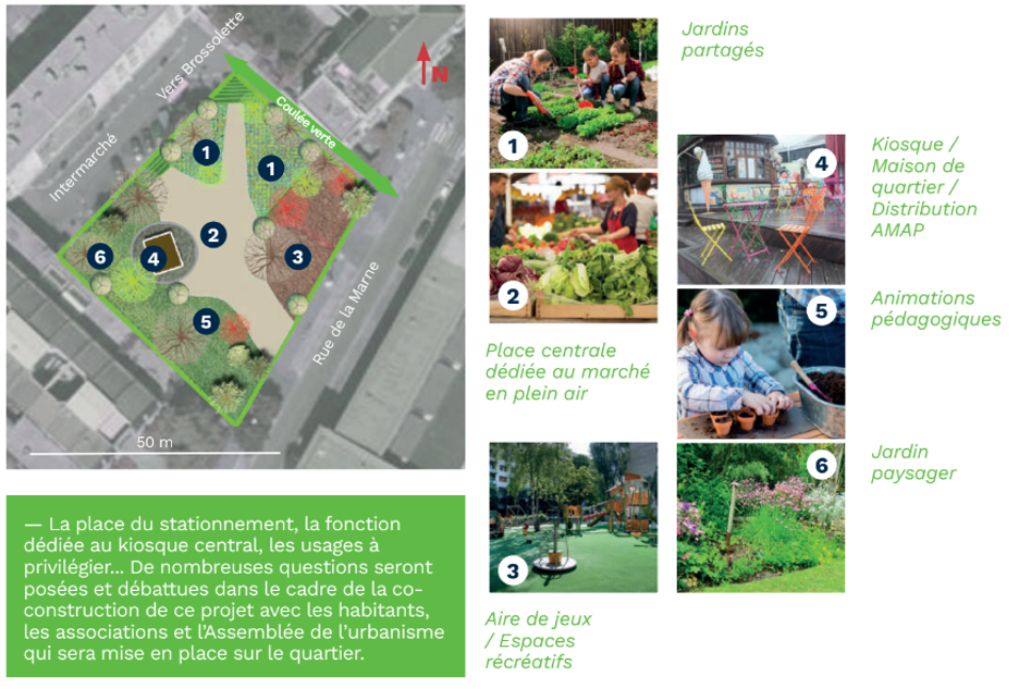 A diagram of a garden Description automatically generated